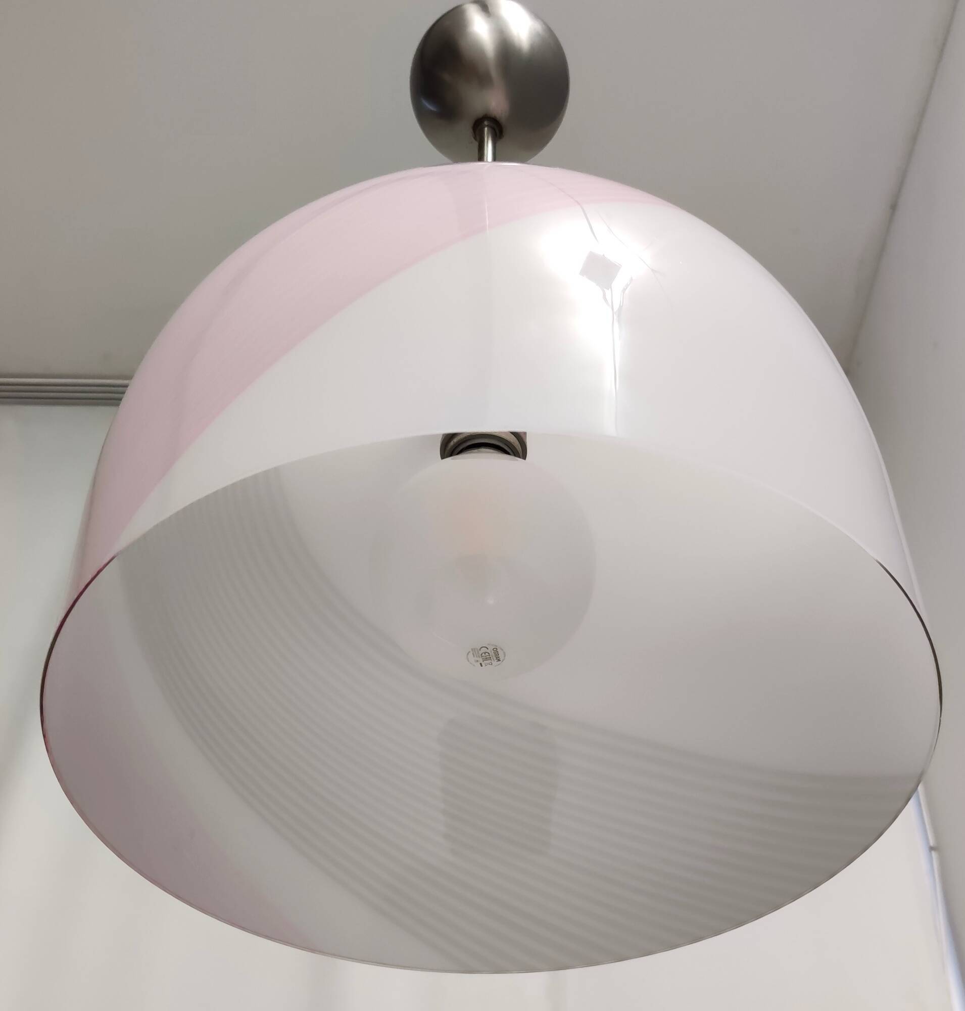 Bell-Shaped Murano Glass Pendant by Lino Tagliapietra for La Murrina