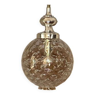 Lustre vintage en verre Limburg