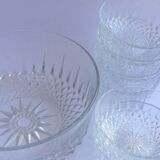 Arcoroc bowl with 6 cups