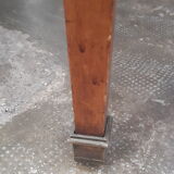 1930 art deco wood marquee pedestal table