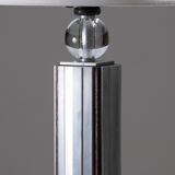 Modernist aluminum table lamp
