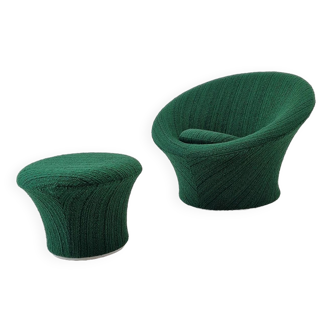 Mushroom Armchair and Ottoman by Pierre Paulin for Artifort, 1960's