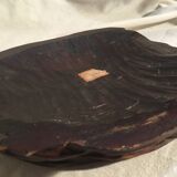 Vide poche bois sculpté