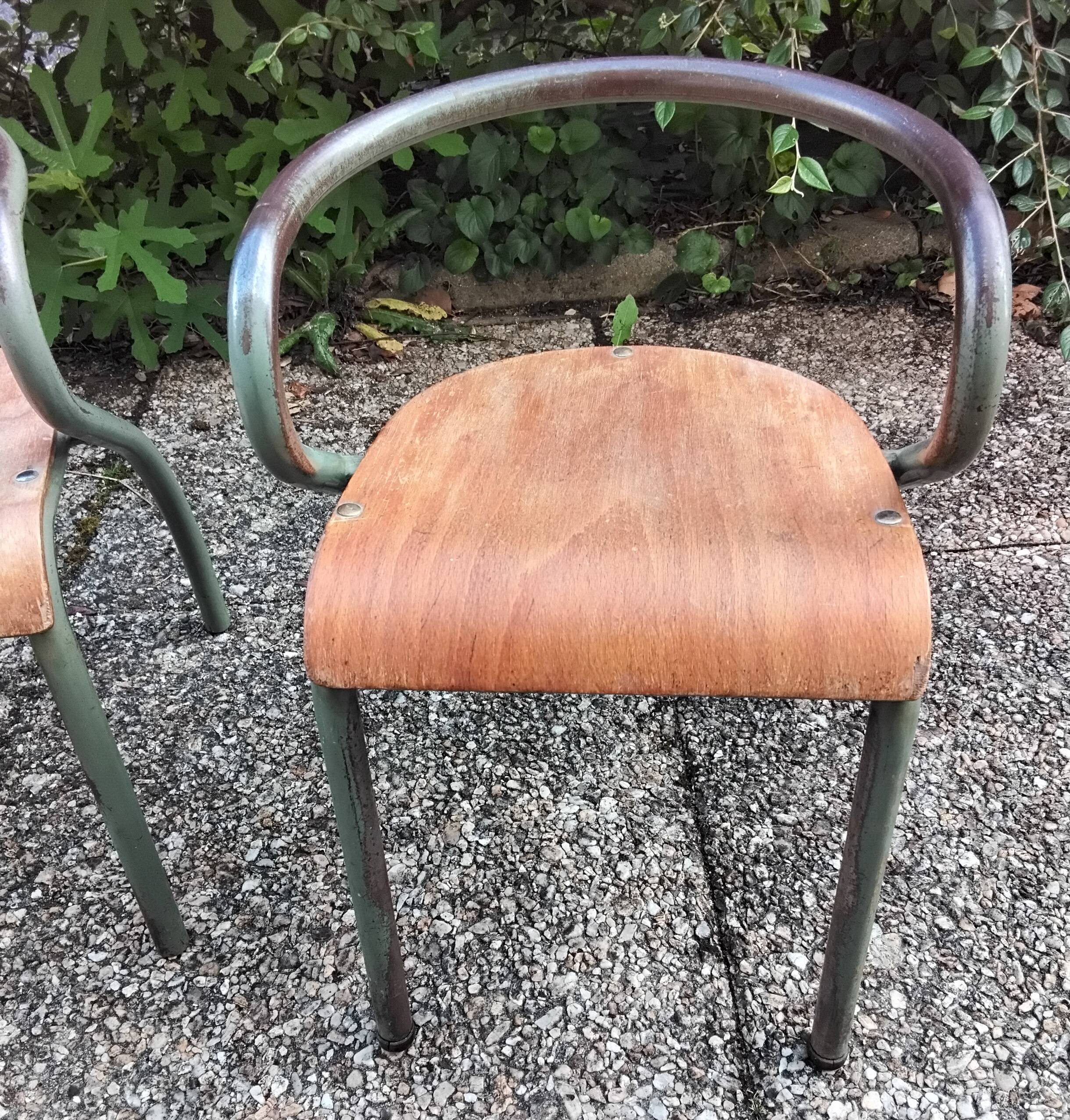 2 children's chairs Mullca