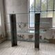 Roche Bobois stone and glass sculpture shelf 1970s