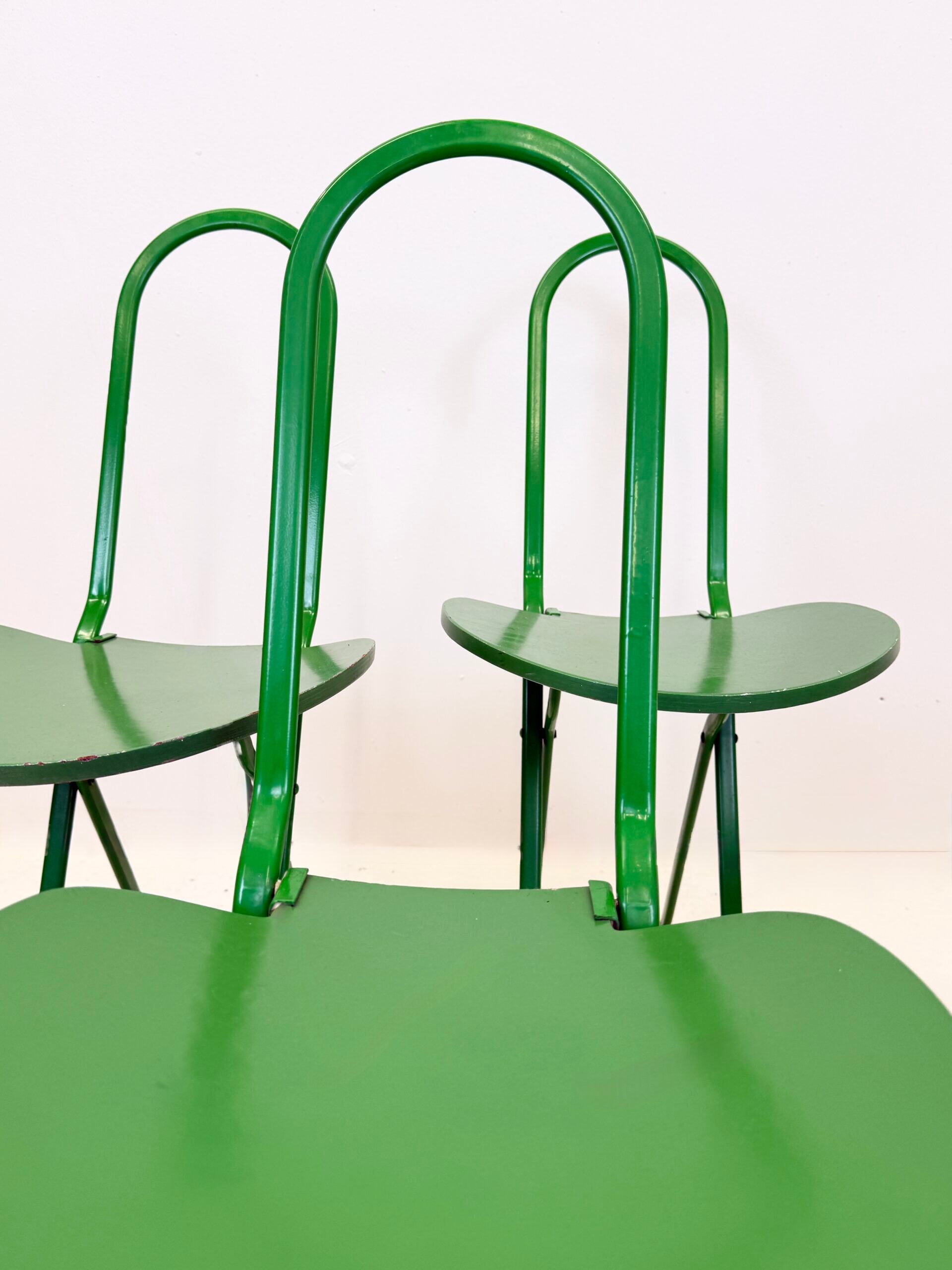 Set of 4 "Dafne" chairs by Gastone Rinaldi, 1970s