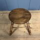 Faux bamboo stool made of beech wood