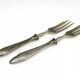 AA5 Pair of Silver Cake Forks 800