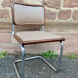 Pair of chairs Cesca B32 by Marcel Breuer Italy 1980