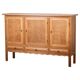 Brutalist Oak Sideboard attributed to Henning Kjærnulf, Denmark, 1960s