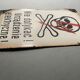 Old skull death head danger email plate