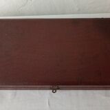 Box 12 old table knife blade steel blade Virole Louis XVI horn handle