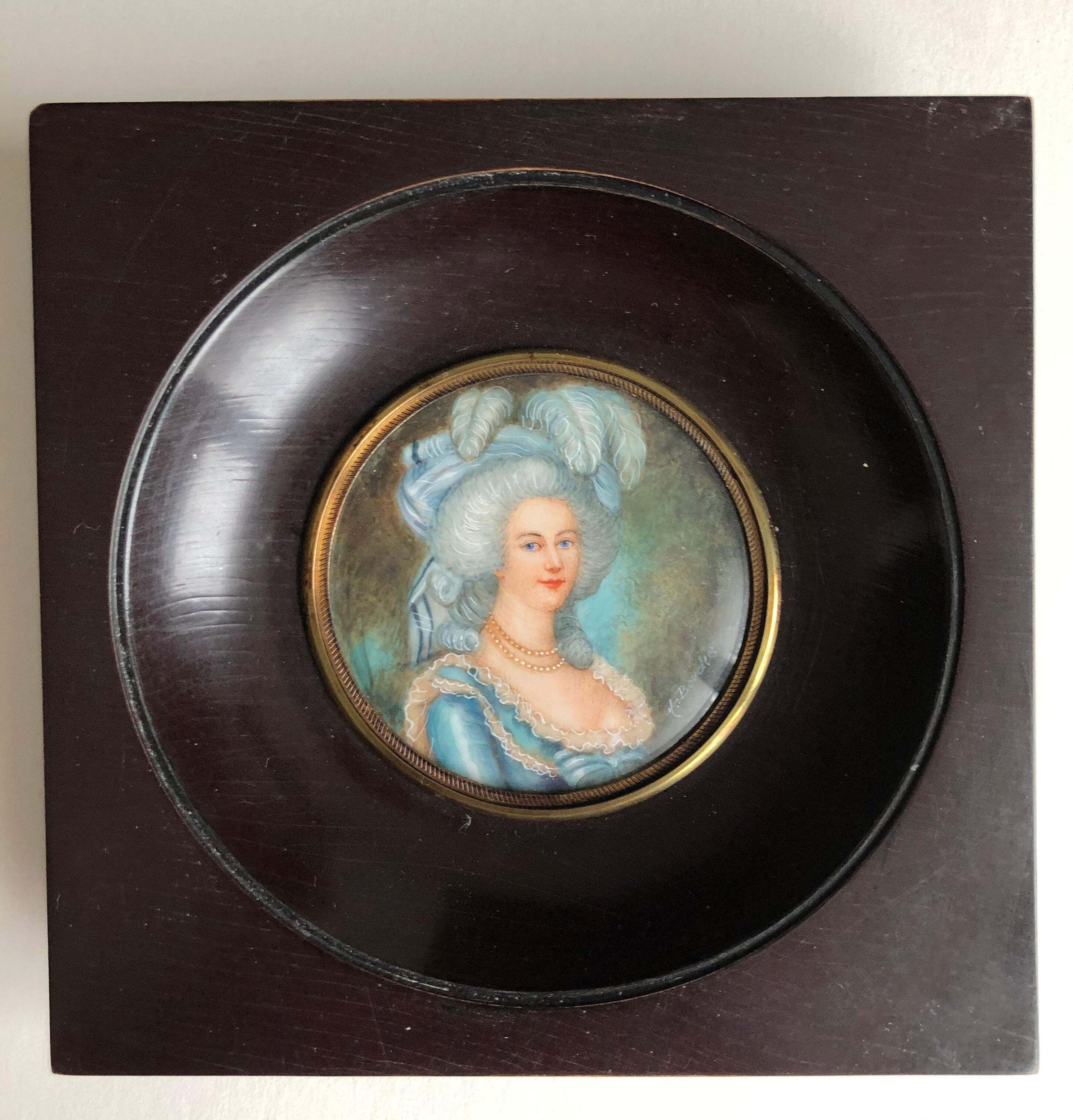 Miniature by Marie Antoinette