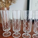 Set of 6 champagne flutes, Luminarc Antarès