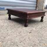 Tabouret bas Bajot en bois fin 19 ème siècle