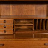 Mid-Century Teak Shelf by Johannes Sorth for Bornholm, Denmark, 1960s