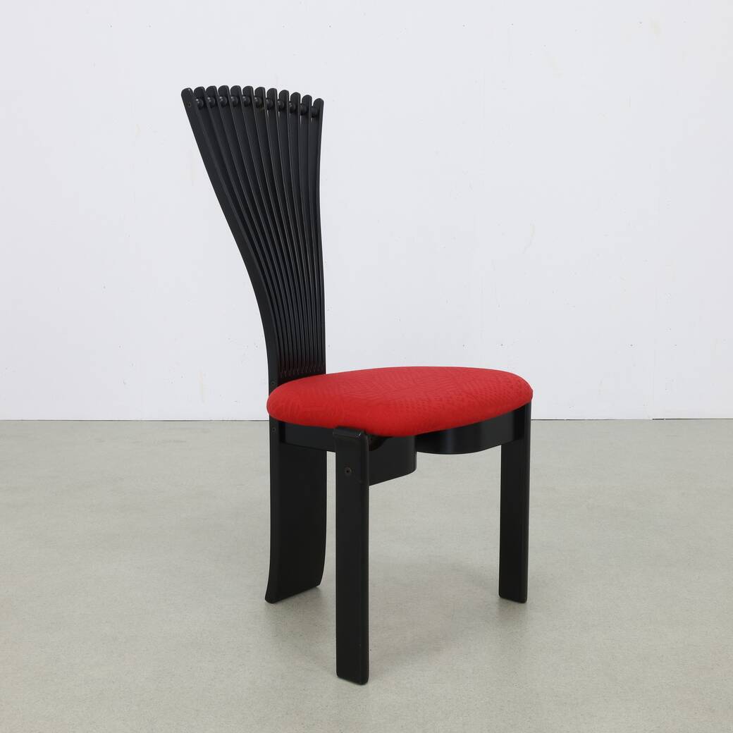 6x Postmodern Dining Chair by Torstein Nilsen for Westonofa, 1980s