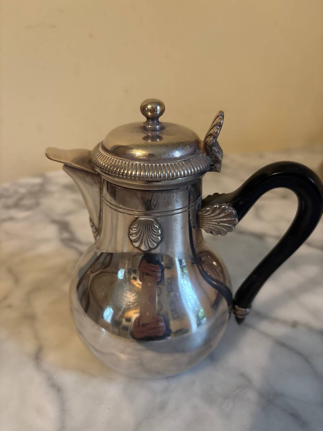 Silver-plated tea and coffee service