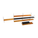Mid century wall unit shelving system by Nisse Strinning for String AB, Sweden 1950s-1960s