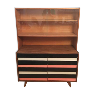 DRESSER with Bookcase Jiri Jiroutek for Interier Praha – U 453