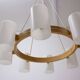 Chandelier by Uno & Östen Kristiansson for Luxus, 1960s