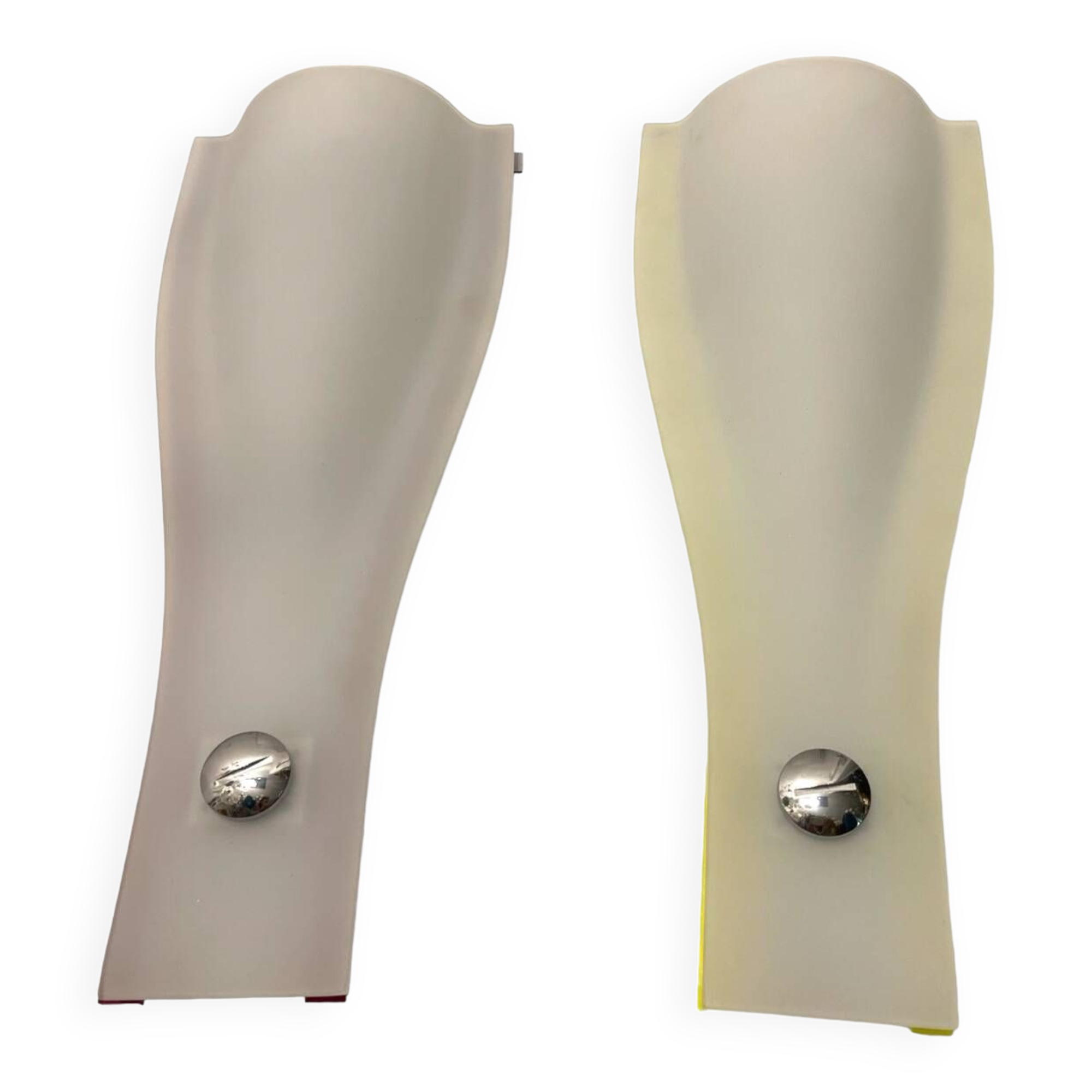 Italian glass walllights set of 2