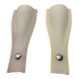 Italian glass walllights set of 2