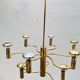 Lustre massive en laiton