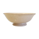 Old porcelain dish on pedestal