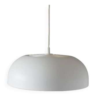 White pendant lamp, Danish design, production: Denmark