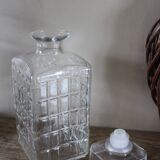 Rectangular patterned whisky decanter