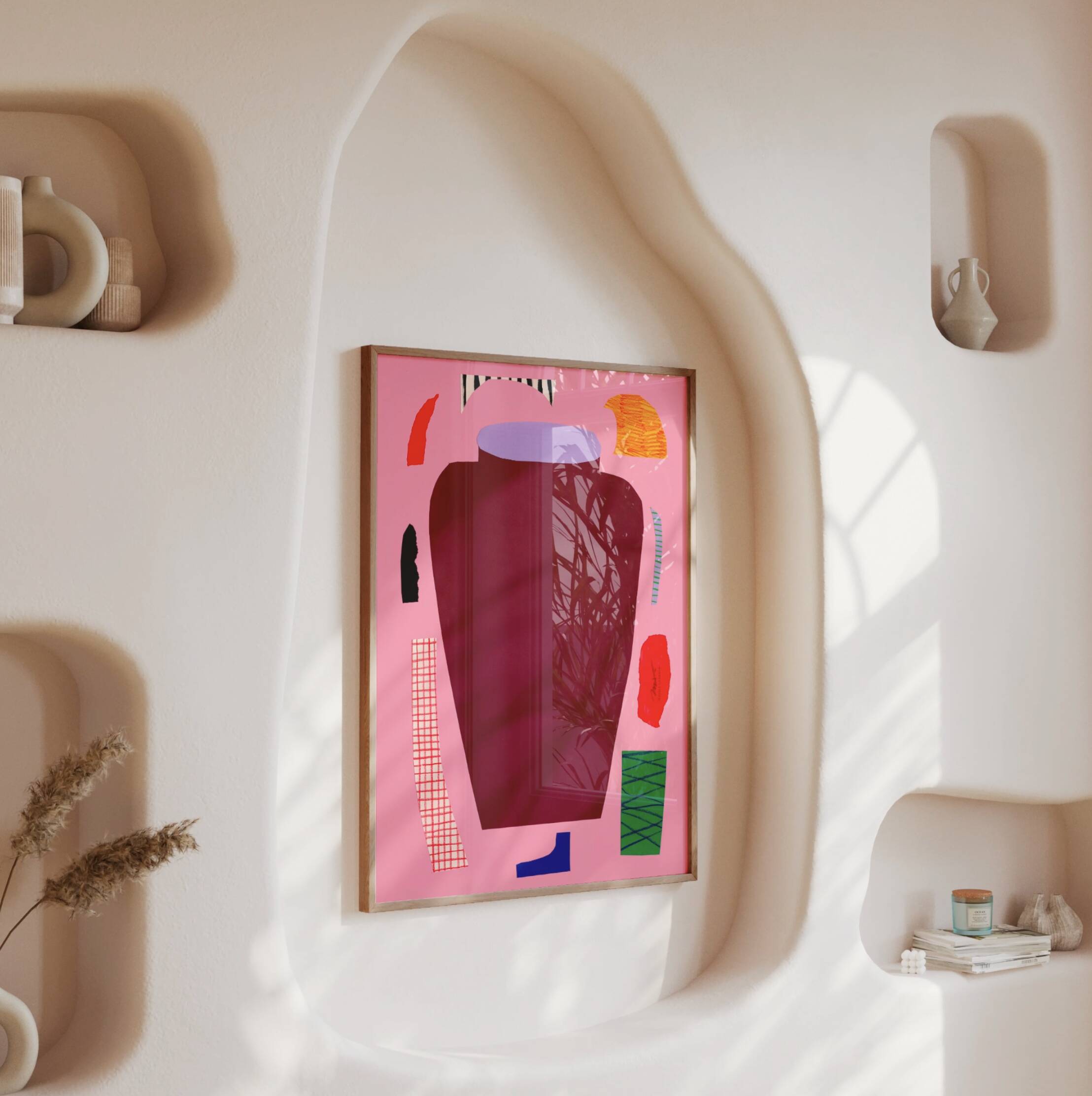 Vase - Wall poster 50x70cm