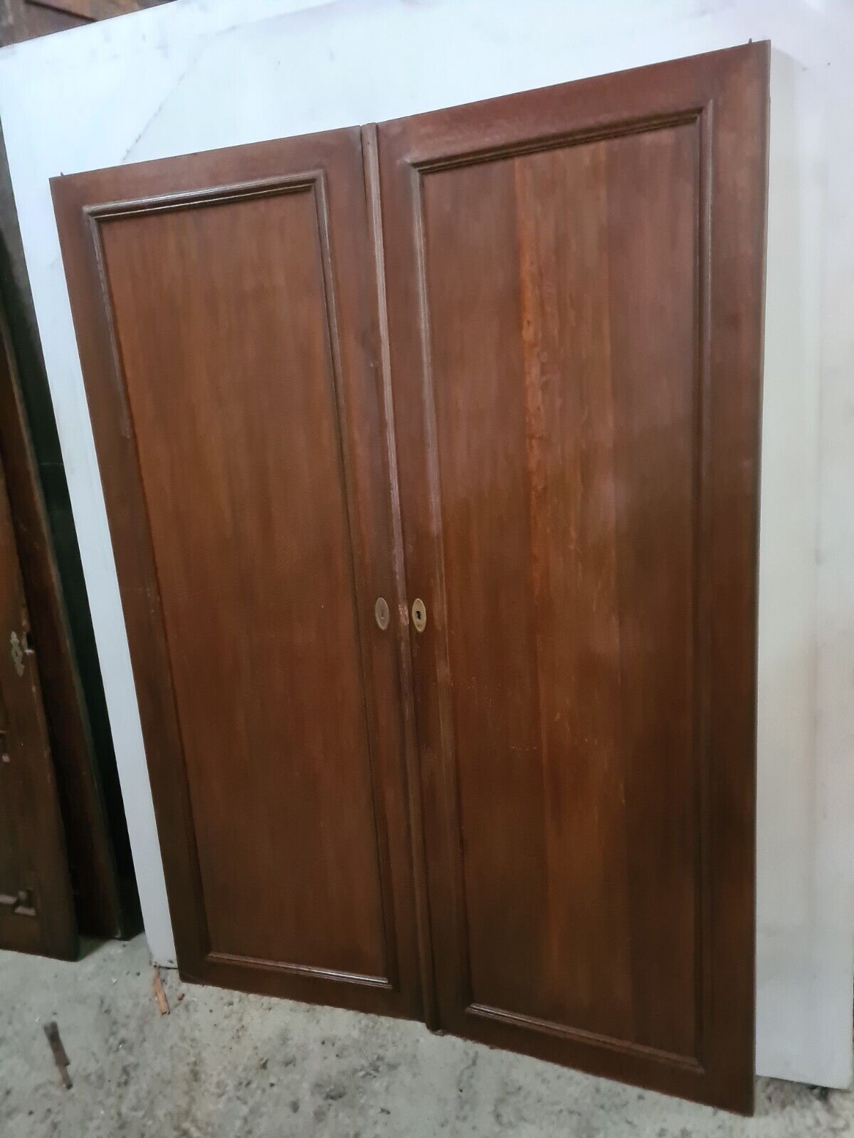 Oak closet doors