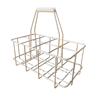 Shopping cart bottle holder