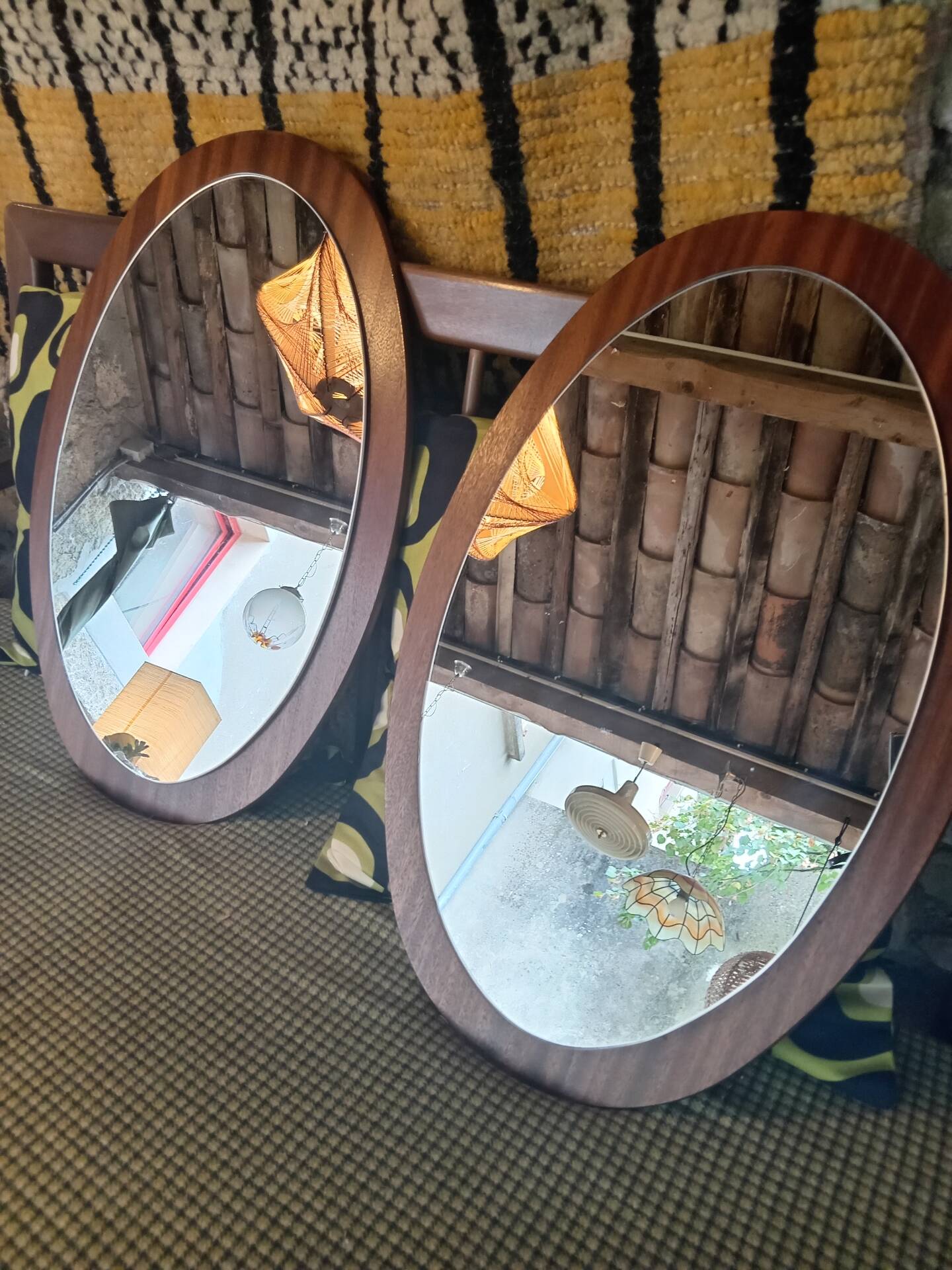 Duo of Scandinavian mirrors