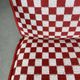 Thonet S-411 Armchair "Red & White"