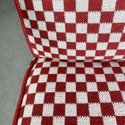 Thonet S-411 Armchair "Red & White"