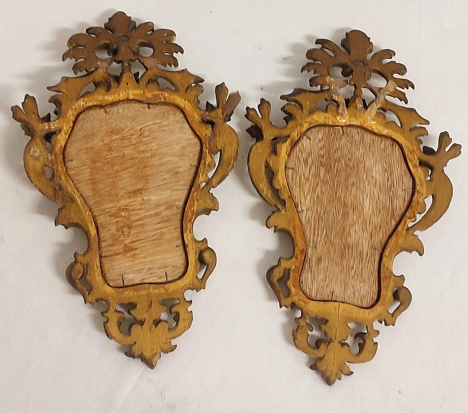 Oil paintings on panel. France, 1930s.