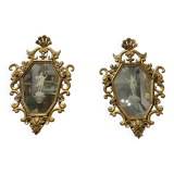 Pair of Italian mirrors