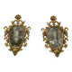 Paire de miroirs italiens