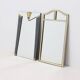 Large Gold Plated Mirror by Deknudt Belgium 1980s