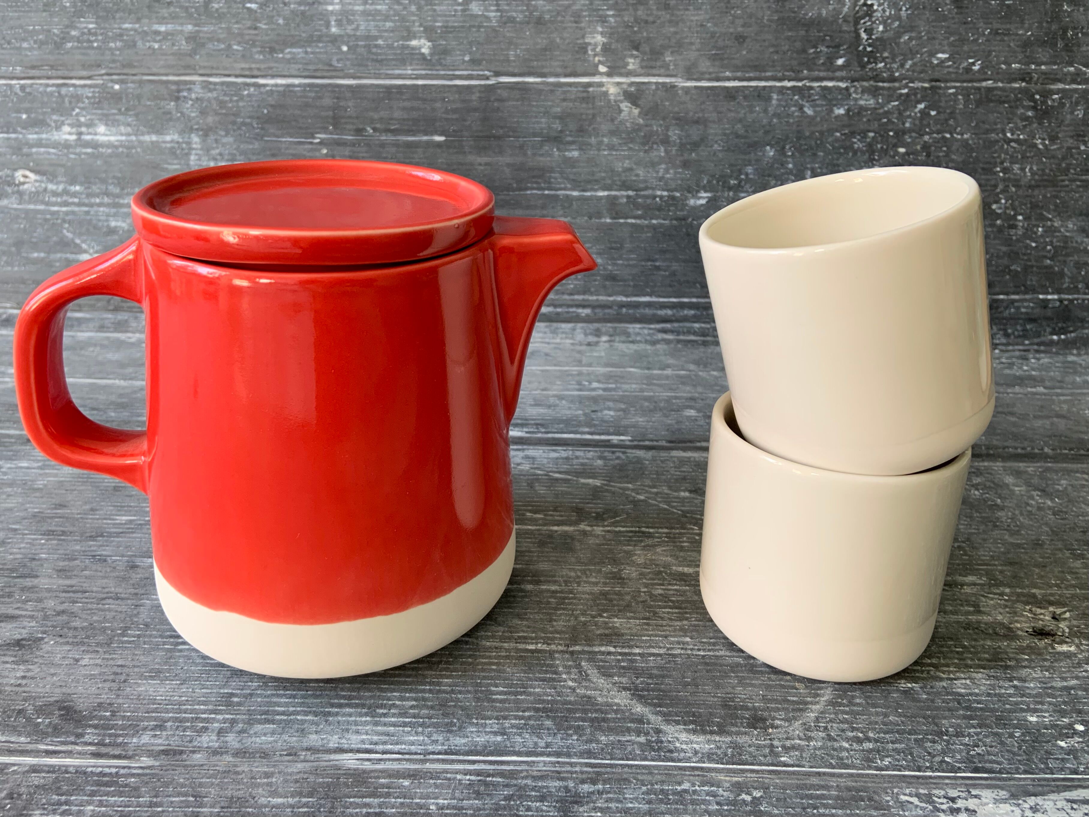 Teapot and Jars Canteen Cups