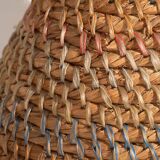 Large antique wicker vase (c.1920) #4