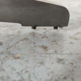 Design leather armchair, 80s/90s