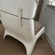 Vintage space age fauteuil van Carl Straub, Germany. Nieuw gestoffeerd!
