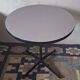 Table bistro / table d'appoint circulaire Eames Vitra Miller avec base contract, années 1960
