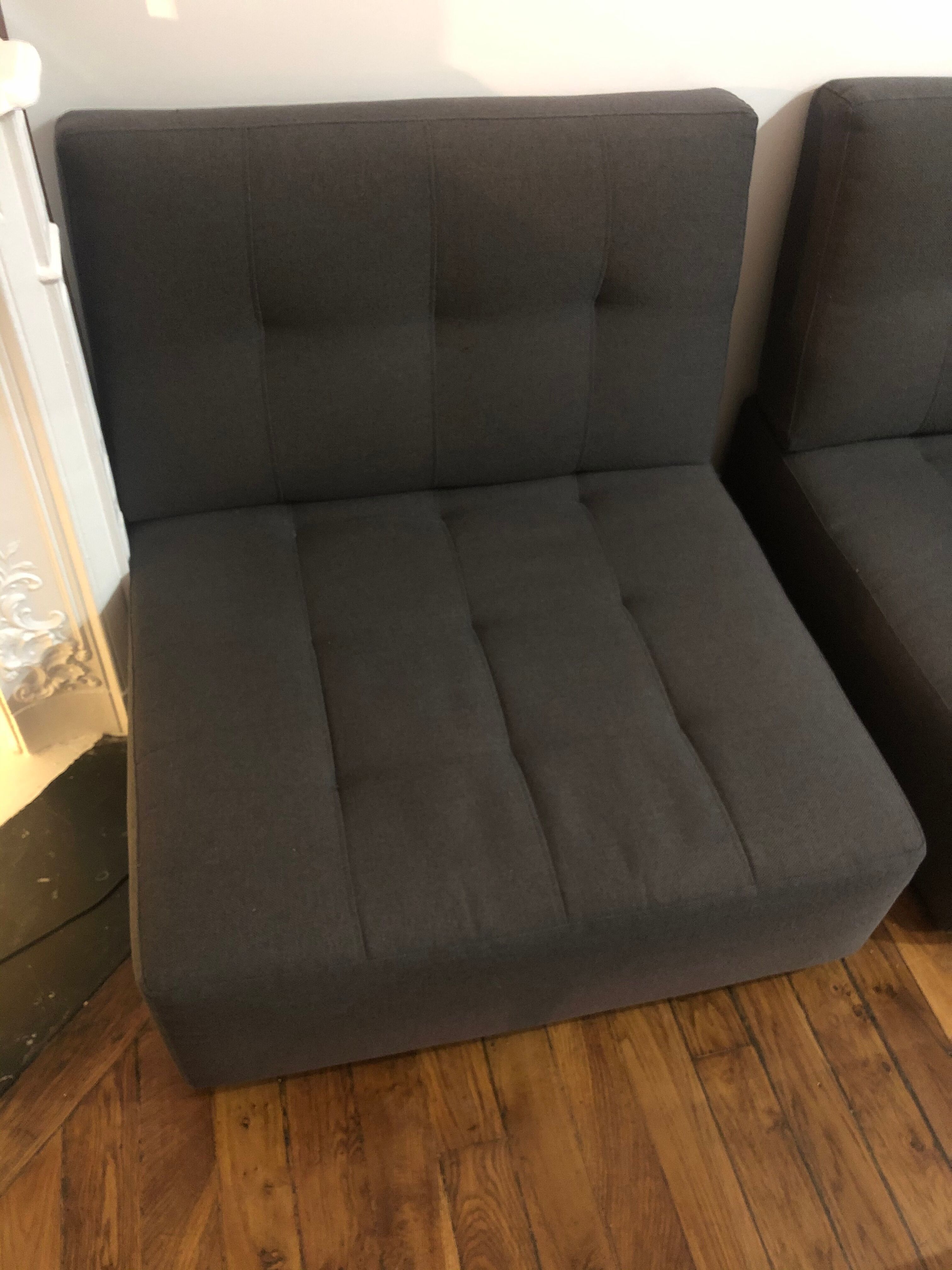 Fauteuil chauffeuse Habitat Reiko