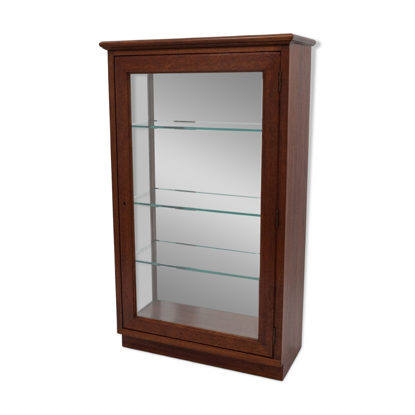 Mahogany display cabinet 20th century
