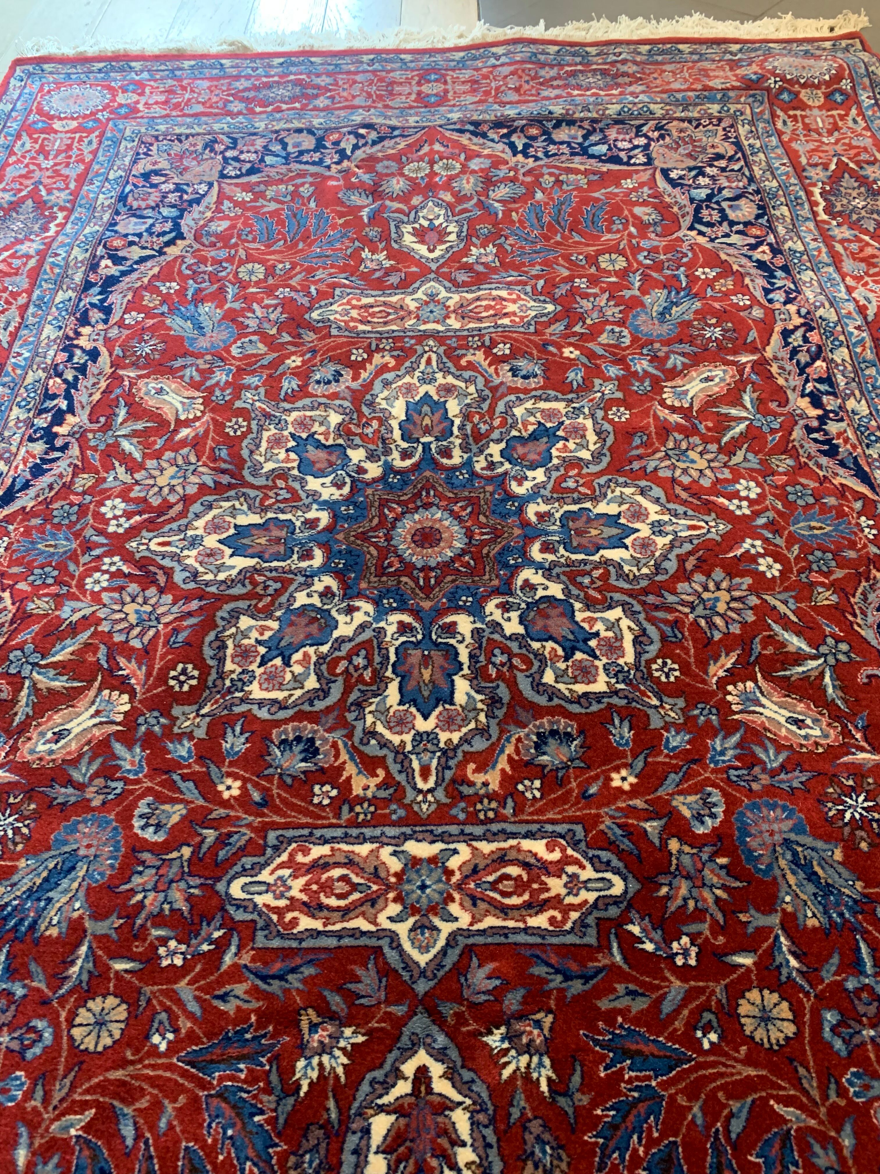 Handmade oriental carpet