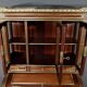 Rare Small Cylinder Desk and Showcase, Louis XVI style – Mid-19th century